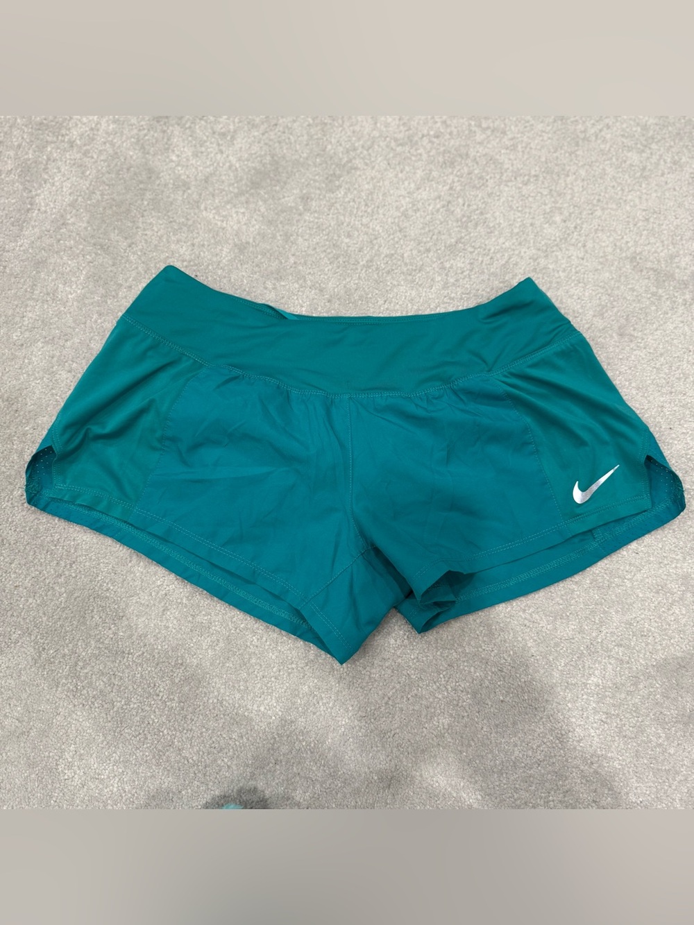 Nike Teal Athletic Women's Running Shorts